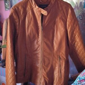 Leather jacket